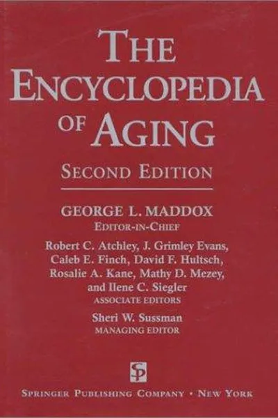 Capa de The encyclopedia of aging