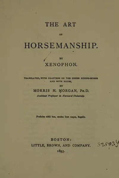 Capa de De l'art équestre