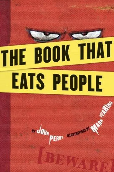 Capa de The book that eats people