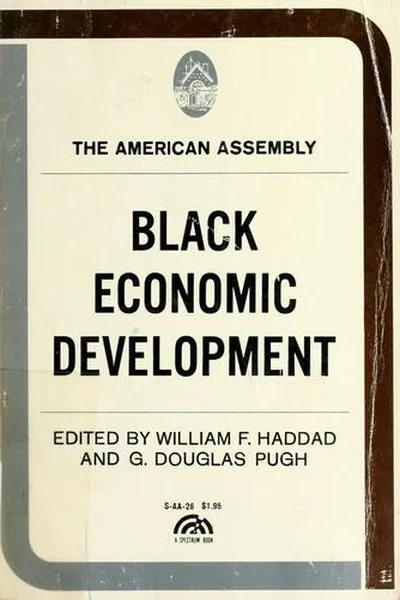 Capa de Black economic development.