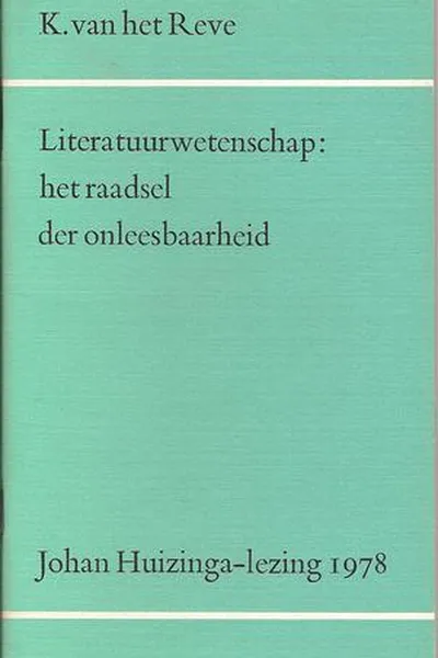 Capa de Literatuurwetenschap