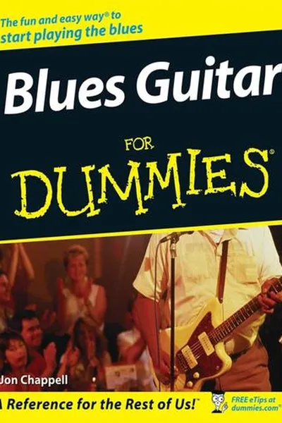 Capa de Blues guitar for dummies