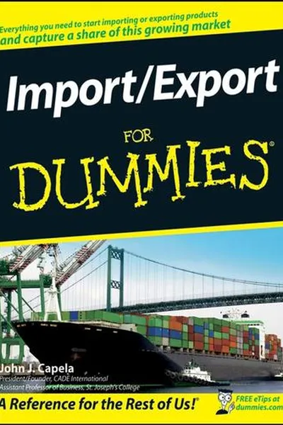 Capa de Import/Export For Dummies