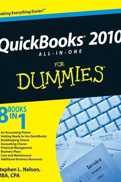 Capa de QuickBooks 2010 All-in-One For Dummies