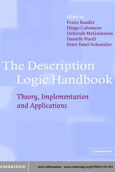 Capa de The Description Logic Handbook