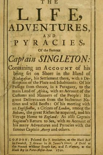 Capa de Captain Singleton