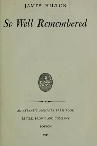 Capa de So well remembered