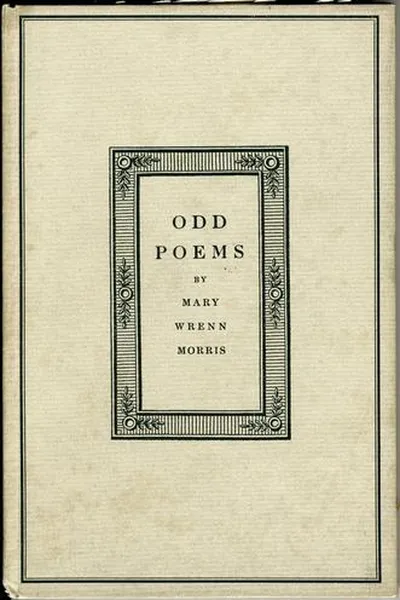 Capa de Odd poems