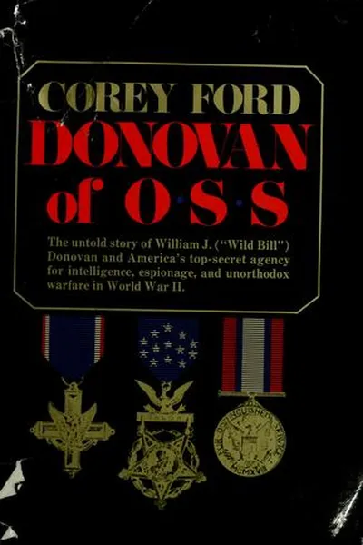 Capa de Donovan of OSS