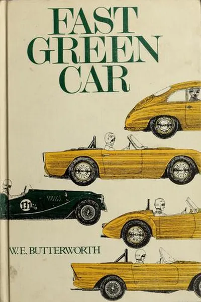 Capa de Fast green car