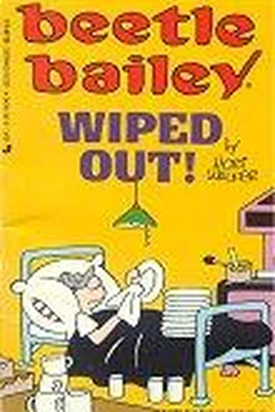Capa de Beetle Bailey, wiped out!