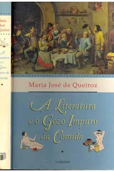 Capa de A literatura e o gozo impuro da comida