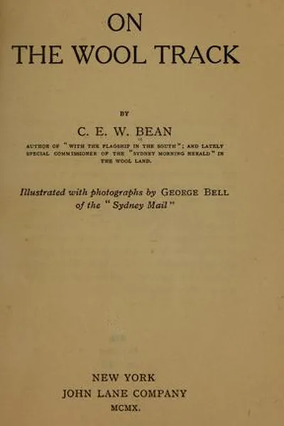 Capa de On the wool track