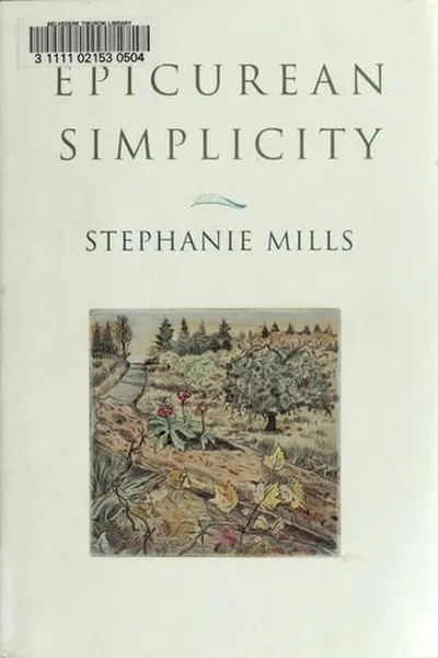 Capa de Epicurean simplicity