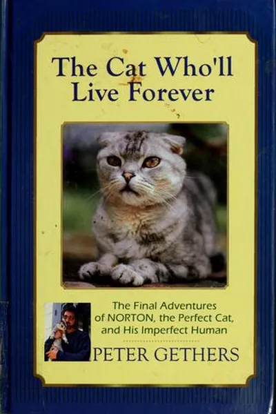 Capa de The cat who'll live forever