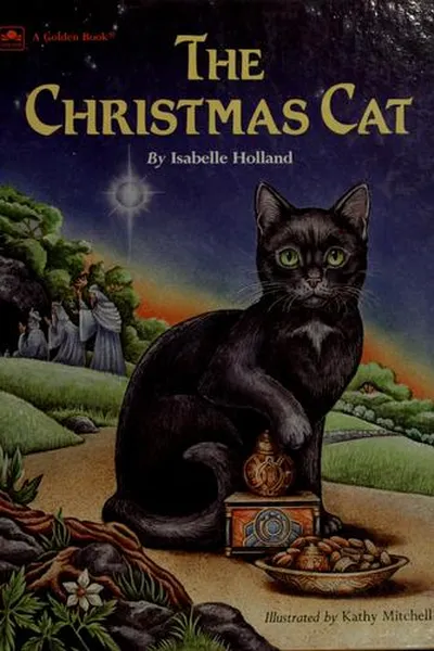 Capa de The Christmas cat