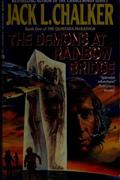 Capa de The demons at rainbow bridge
