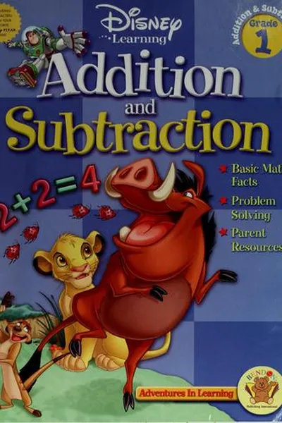 Capa de Disney learning addition and subtraction