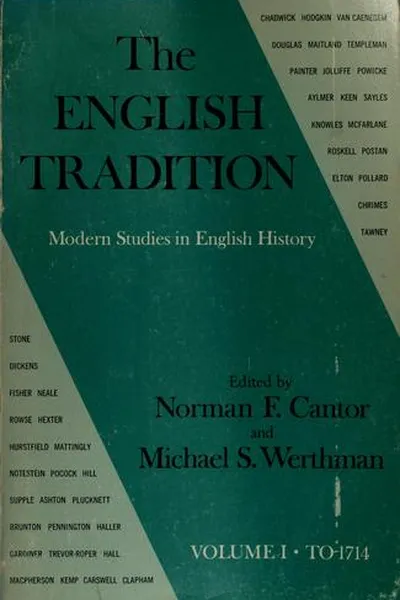 Capa de The English tradition