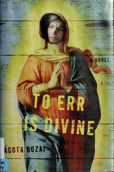 Capa de To err is divine