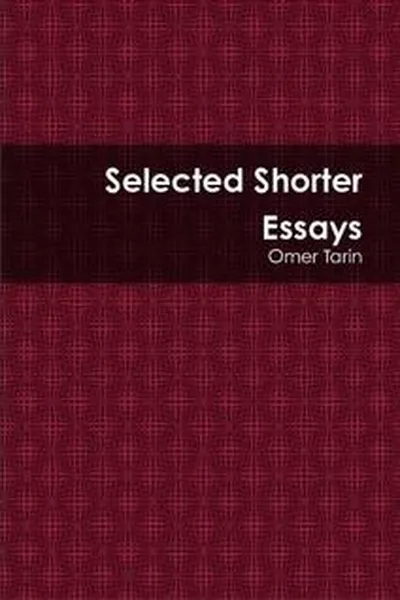 Capa de Selected Shorter Essays
