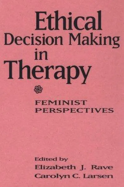 Capa de Ethical decision making in therapy