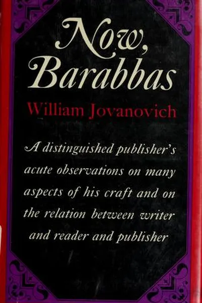 Capa de Now, Barabbas