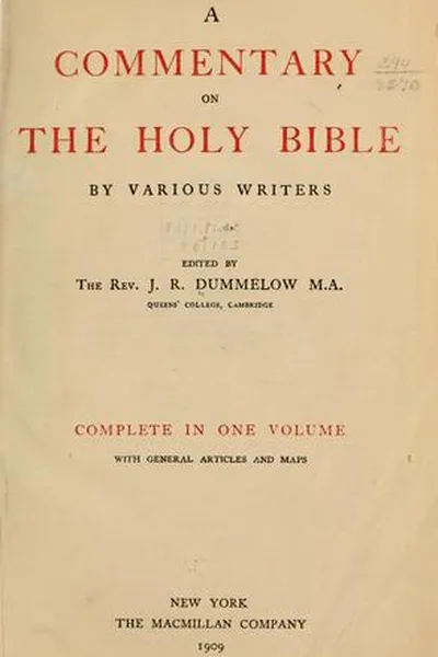 Capa de A commentary on the Holy Bible