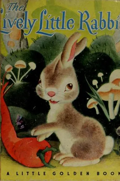 Capa de The lively little rabbit