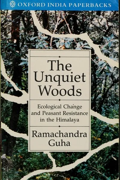 Capa de The unquiet woods