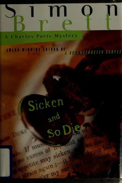 Capa de Sicken and so die