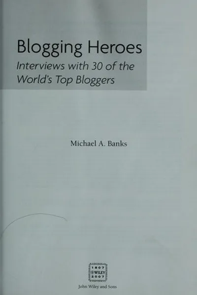 Capa de Blogging heroes