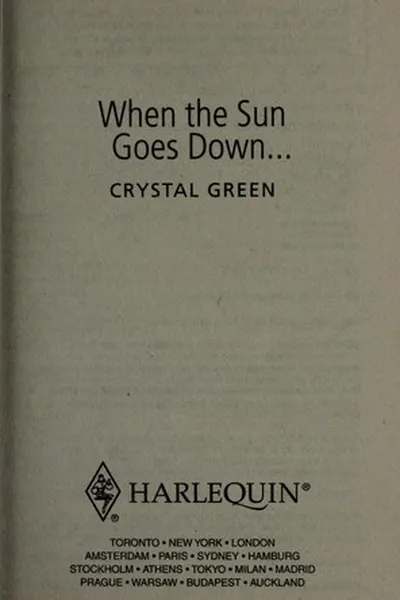 Capa de When the sun goes down--