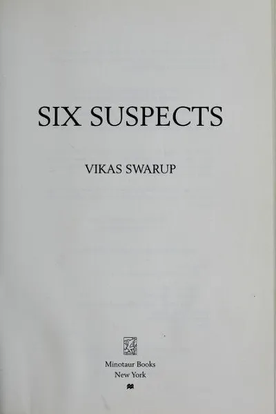 Capa de Six suspects