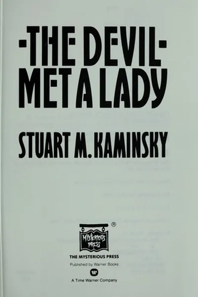 Capa de The devil met a lady