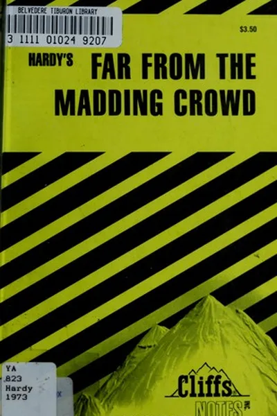 Capa de Notes on Hardy's " Far from the Madding Crowd"