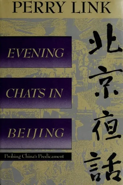 Capa de Evening chats in Beijing =