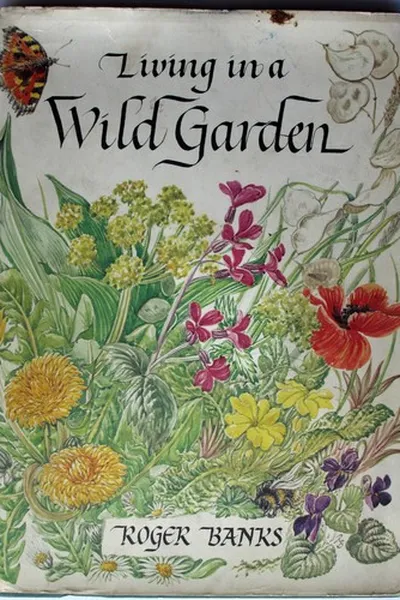 Capa de Living in a wild garden