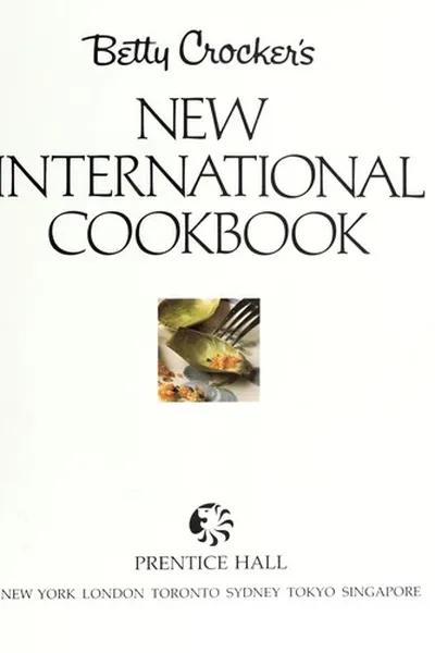 Capa de New international cookbook