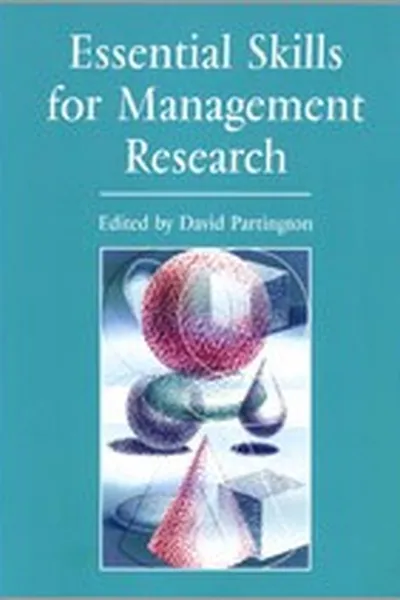 Capa de Essential Skills for Management Research