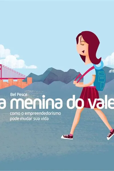 Capa de A menina do vale