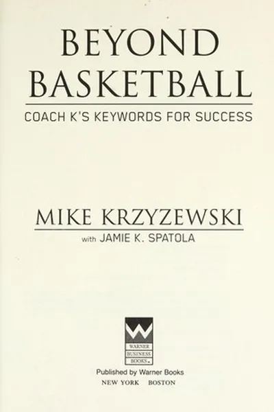 Capa de Beyond basketball