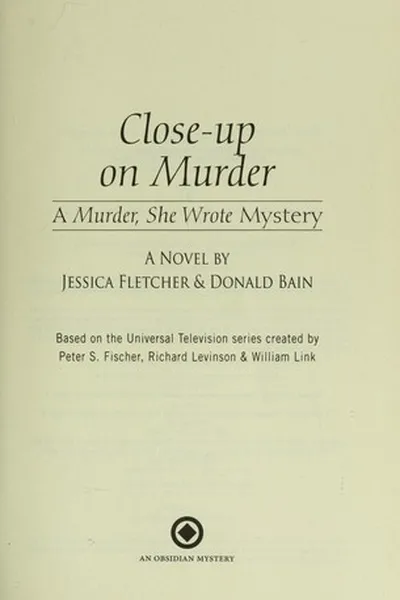 Capa de Murder, she wrote