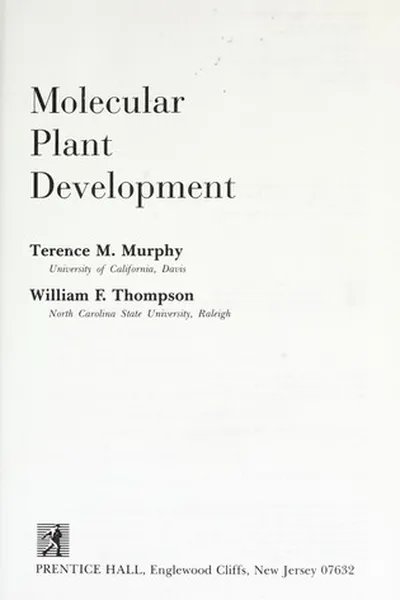 Capa de Molecular plant development