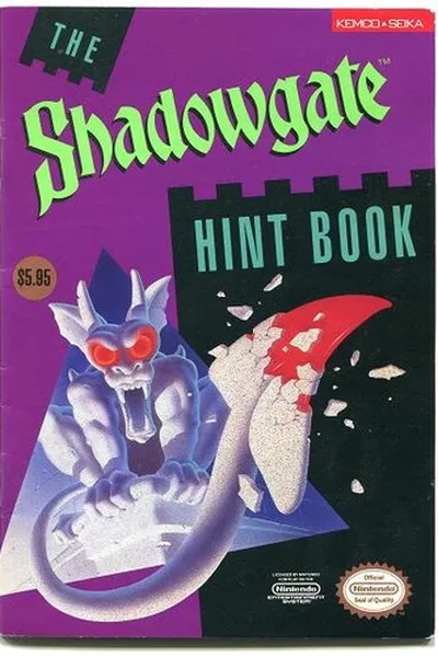 Capa de The Shadowgate Hint Book