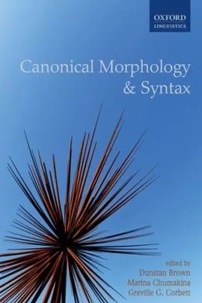 Capa de Canonical Morphology And Syntax
