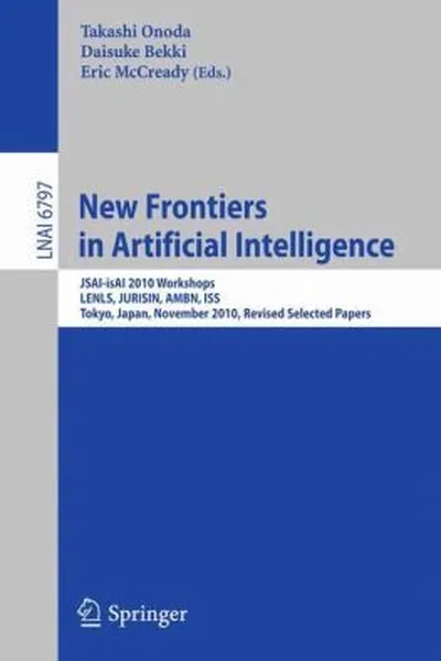 Capa de New Frontiers In Artificial Intelligence
