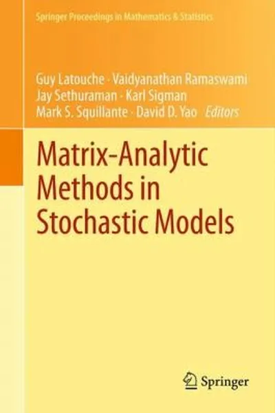 Capa de Matrixanalytic Methods In Stochastic Models