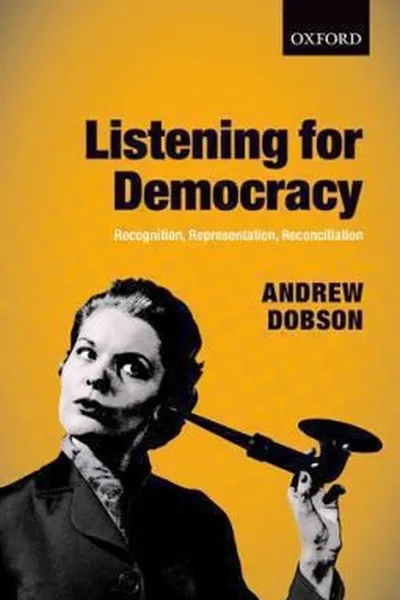 Capa de Listening For Democracy Recognition Representation Reconciliation
