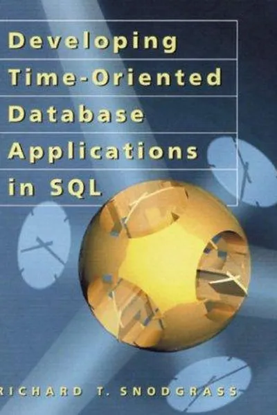 Capa de Developing time-oriented database applications in SQL